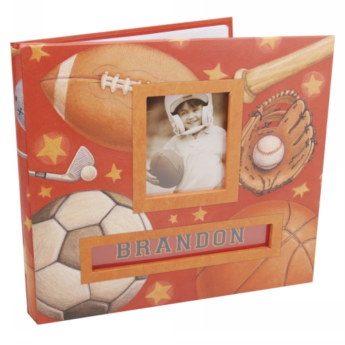KCompany K532786 Sports Postbound Scrapbook 12"X12