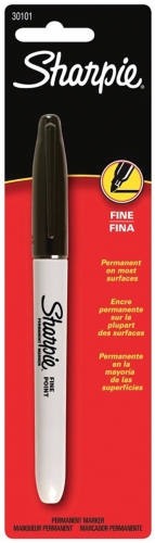 Sanford Brands 30101 Sharpie Permanent Marker Fine Point Carded Sanford Brands 30101 Sharpie Permanent Marker Fine Point Carded