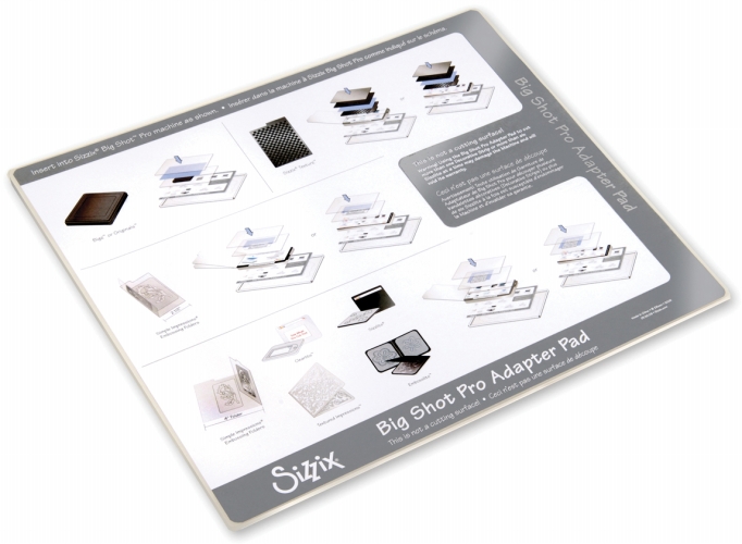 Sizzix 656251 Sizzix Big Shot Pro Adapter Pad Sizzix 656251 Sizzix Big Shot Pro Adapter Pad