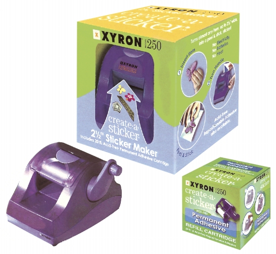 Xyron 250 2.5 inch Create a Sticker Repositionable Adhesive Refill