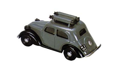 Brumm 1:43 1937 Fiat 1100 Metano in grey/black