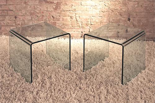 Viva Modern 2381 Variant Arch Small Sofa End Tables