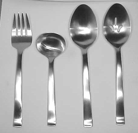 079914-33131-9 Norse- 18-10 Stainless- All Satin Finish 4pc Hostess Set
