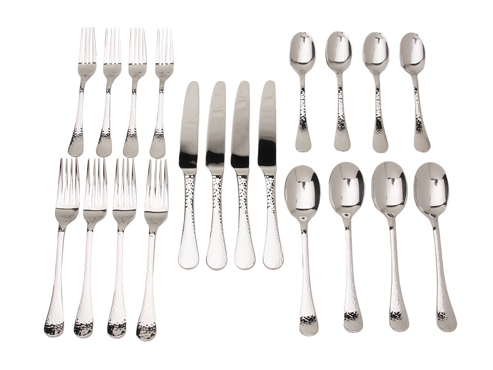 079914-36015-9 Lafayette- 18-10 Stainless- Hammered Finish 20pc Set
