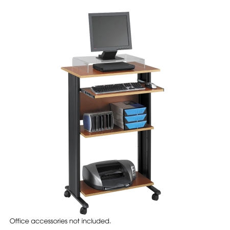 Safco 1923cy Cherry Muv Stand-up Workstation