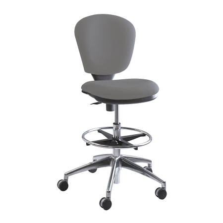 Safco 3442gr Gray Metro Extended-height Chair
