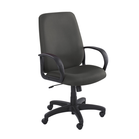 Safco 6300bl Black Poise Executive High Back Seating