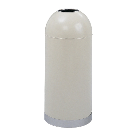 Safco 9639PT Putty Open Top Dome Receptacles Safco 9639PT Putty Open Top Dome Receptacles