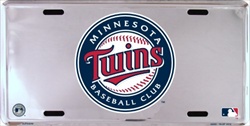 LP1273 Minnesota Twins MLB Chrome License Plate 50049