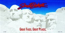 LP-2256 South Dakota State Background Blanks Flat- Automotive License Plates Blanks for Customizing
