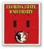 Florida State University FSU Light Switch Covers Double Plates LS12020
