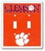 Clemson University Light Switch Covers Double Plates LS12026