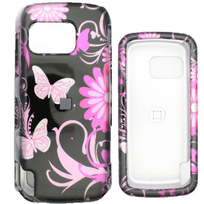 Soul Wireless NK5230SC0200 Nokia 5230 Nuron Pink Butterfly Snap On Protective Case Cover Soul Wireless NK5230SC0200 Nokia 5230 Nuron Pink Butterfly Snap On Protective Case Cover