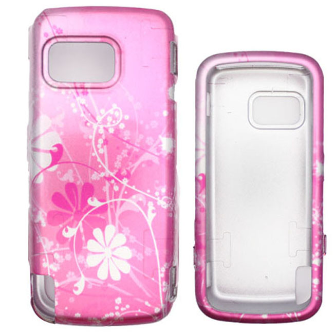 Soul Wireless NK4230SC055 Nokia 5230 Nuron Pink Flower Snap On Protective Case Cover Soul Wireless NK4230SC055 Nokia 5230 Nuron Pink Flower Snap On Protective Case Cover