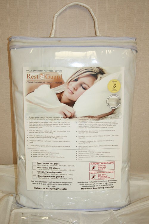 H14107 Rest-guard Bed Bug Mattress Cover - 7 In. Twin