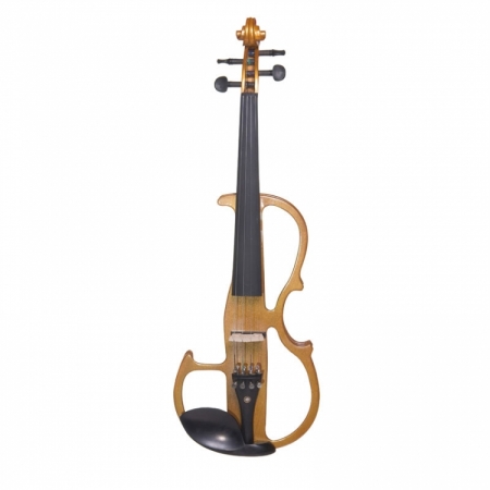 Cecilio CEVN2Y Yellow Maple Metallic Electric Silent Violin in Style 2