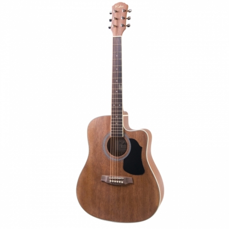 Cecilio DG282CEQ Acoustic Electric Dreadnought Guitar with Cutaway body