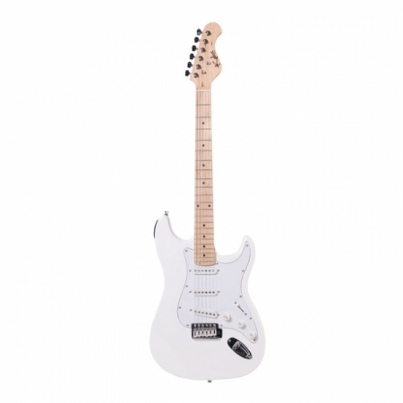 Cecilio EGPWH White Electric Guitar