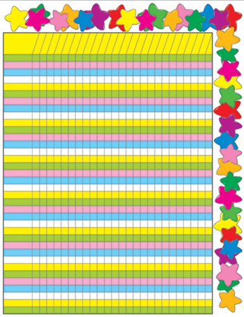 Carson Dellosa CD-6314 Chartlet Incentive Stars