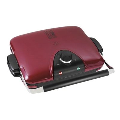 George Foreman GRP90WGR Next Grilleration G5 GrillWafflerGriddle in Red
