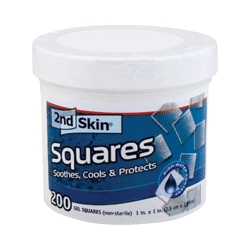 Spn135 2nd Skin 1 Inch Squares 200-jar