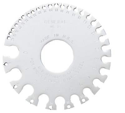 General Tools 318-21 22041 Sheet Metal Gage