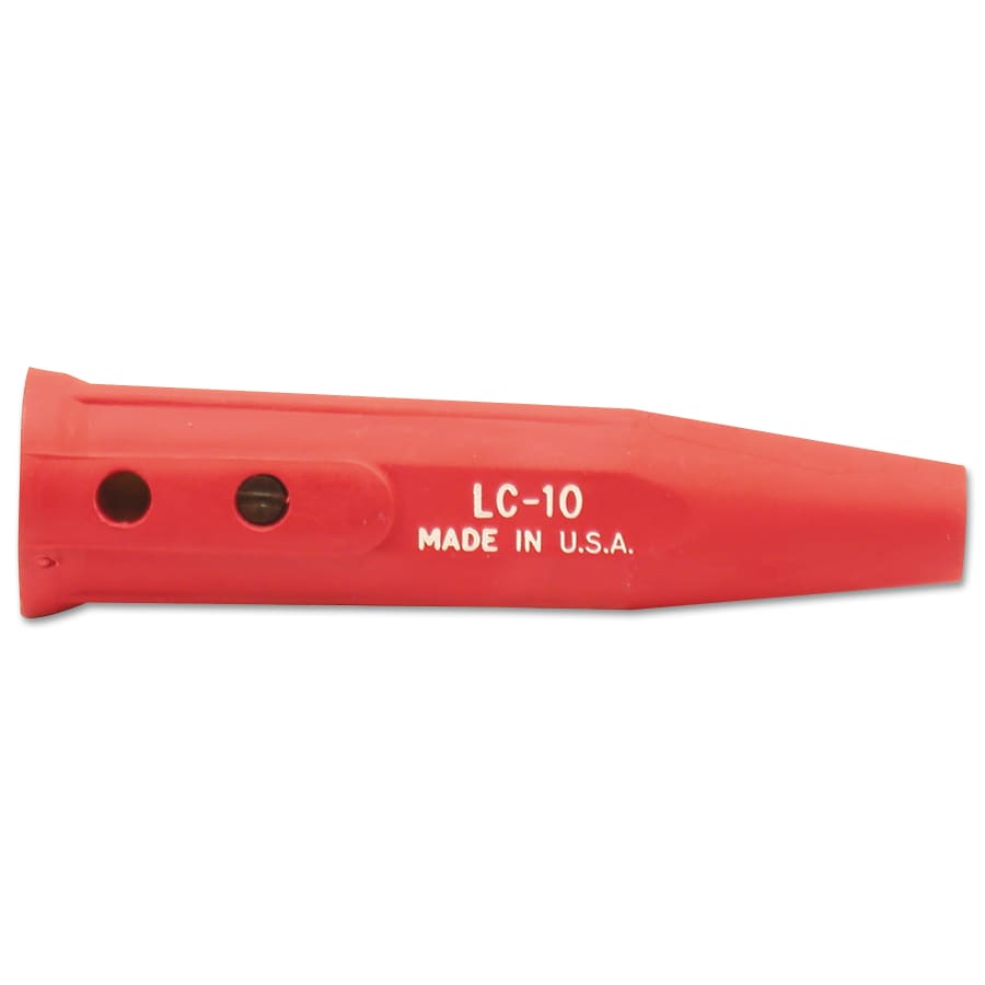 Lenco 380-05047 Lc-10 Cable Connector Single Oval-Point Screw Connection Female 1/0-4/0 Cap. Red