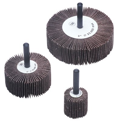 CGW Abrasives 421-39965 1X1X1-4-20 Alum Oxide 60Grit Flap Wheel CGW Abrasives 421-39965 1X1X1-4-20 Alum Oxide 60Grit Flap Wheel