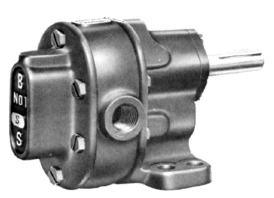 117-713-2-1 2 Rotary Gear Pump Footmtg Worv #