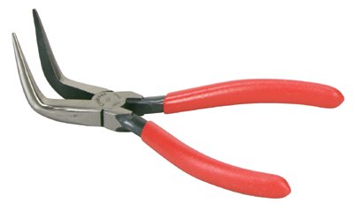 Cooper Hand Tools 181-8886cvn 6in Curved Needle Nose Solid Joint Pliers