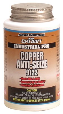 205-9122 Anti-seize Copper 8-oz. Brush-in-top