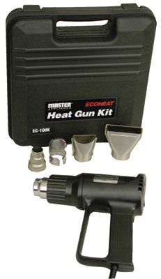 Master Appliance 467-EC-100K Ecoheat Heat Gun Kit W-4 Attcachments And Case Master Appliance 467-EC-100K Ecoheat Heat Gun Kit W-4 Attcachments And Case