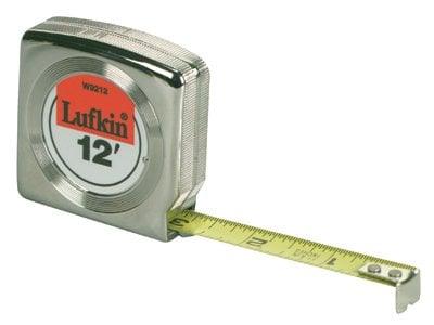Cooper Hand Tools Lufkin 182-y8210 45796 1-2 Inchx10' Economy Tape Rule