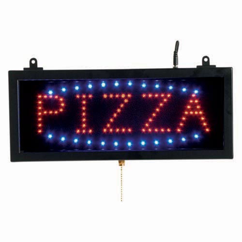Aarco Products Piz01s Small Led Sign Pizza