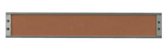 Aarco Products Dr2-96 96'' Map And Display Rails