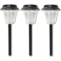 Alpine SLA166SB Set of 3- Super Bright Solar LED Plastic Lights