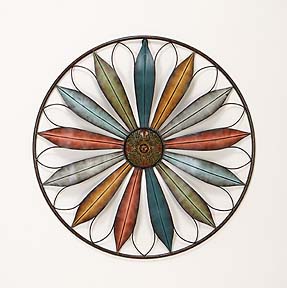 Benzara 13385 Mtl Wall Decor 24 In.D