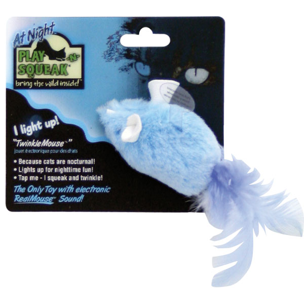 Ourpets 089948 Twinkle Wobble Mouse Toy