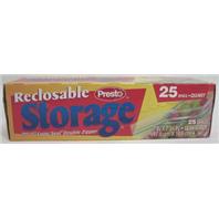 Presto Products 066097 Reclosable Storage Bags
