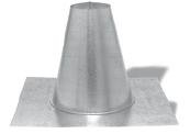 M & G Duravent 3pvp-ff 3 Inch Pellet Vent Pro Flashing Tall Cone