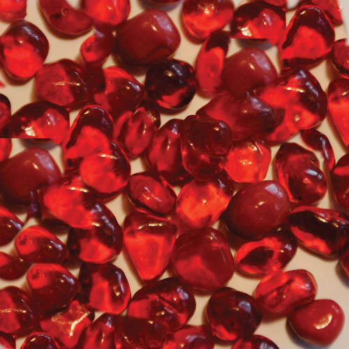 American Fireglass ECORED10 Eco Glass Crystal Red