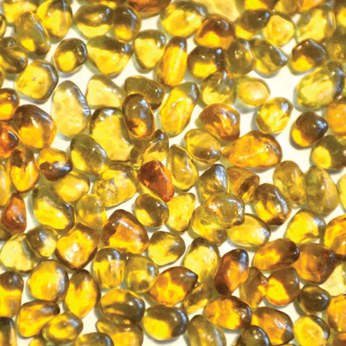 American Fireglass ECOYEL10 Eco Glass Crystal Yellow