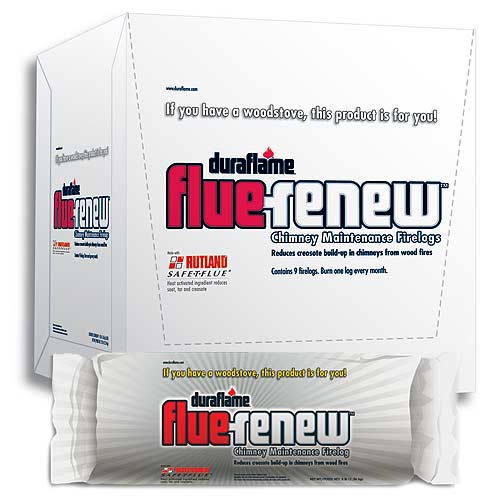 Woodeze 5RU00903 FlueRenew Creosote Logs  One
