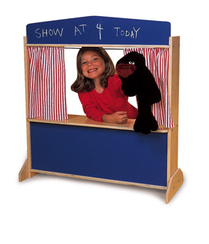 Wb0965 Deluxe Puppet Theater