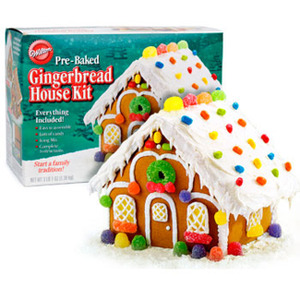 Wilton W1509 PreBaked Gingerbread House Kit