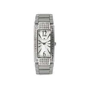Charles-hubert- Paris Womens Premium Collection Watch - Polished Silver