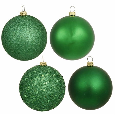 2.75 In. Green Finish Ornament Asst 20-box