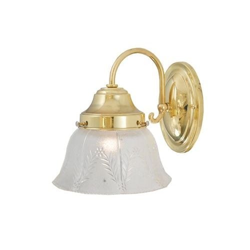 107875 7 In. W Wheat Gas Wall Sconce