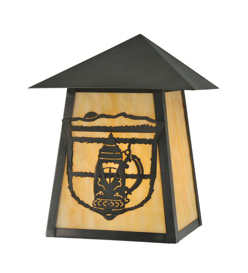 112463 9 In. W Lake Clear Lodge Stein Wall Sconce
