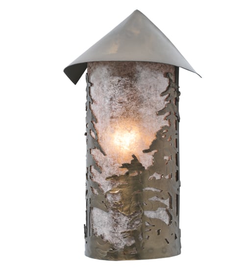 107657 8.5 In. W Tall Pines Wall Sconce